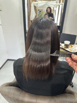 ビューティーガレージ カワゴエ(Beauty Garage Kawagoe) ずっと触っていたい縮毛矯正