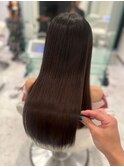 髪質改善ストレート
