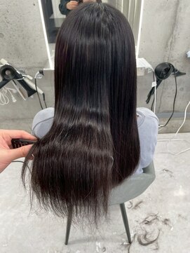 シイム(CYM) 【ビフォーアフター】エクステ/艶髪/ストレートロング