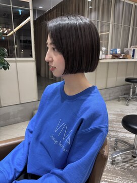 サーカス バイ ビュートリアム 青山(CIRCUS by BEAUTRIUM) 大人可愛い　ボブ　ミニボブ　内巻き　小顔　青山　表参道