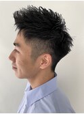メンズ刈り上げショート