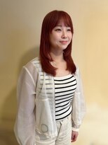 トップヘアー アヴェニュー 刈谷(TOPHAIR Avenue)&nbsp;ブリーチ1回 オレンジカラー