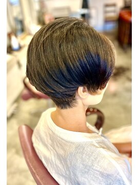 サーティエイト(38) 50代えりあし美人くびれハンサムショート/ショート/ボブ/カット