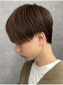 マッシュ/ヘアカラー/ナチュラルカラー/ツーブロック/メンズ