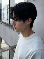 アコロン(acoron.)&nbsp;ナチュラル/ダウンパーマ/センターパート/池袋メンズカット