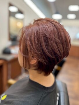 クロエ バイ ラヴィズム 新潟ビルボードプレイス2店(CLOE by LUVISM) ショートボブ＆ピンクブラウン