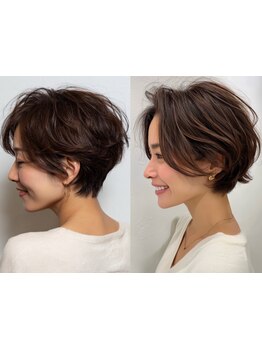 初めてのショートもお任せ!あなただけの似合わせで,こなれ感のある垢抜けショート*に[上大岡/韓国/学割U24]