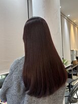 オプスヘアーフェリース(OPS HAIR feliz)&nbsp;レッド/チェリーレッド/ロング/福岡/艶髪/