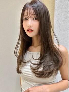 ロンド アンブル 四条烏丸(Lond ambre) 似合わせカット/ミディアムレイヤーカット/透明感カラー