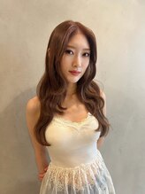 ルオラ(Luora) ブリーチなしダブルカラー×ハニーベージュ