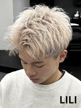 アンドメゾンオム(&Maison. homme) LILI/スパイキーショート/ハイトーン/加古川/メンズ