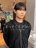ミンナノポリシー(MIN NANO//POLICY)&nbsp;まっすぐすぎないメンズ縮毛矯正×ラウンドマッシュ◎