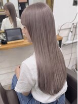 アテバイルイス 喜連瓜破(ATE by luis)&nbsp;艶サラストレート×グレージュ前髪