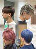 《U24学生メンズ限定》【佐藤指名限定】カット+ダブルカラー
