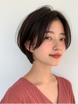 ロディーナ 大口 新子安(rodina) ハッシュカット/グレージュ/デザインカラー/大口新子安白楽鶴見