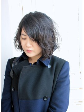 ホワイトルーム(White Room) ボブの柔らかデジウェーブ♪