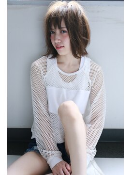 ヘアークラフト(Hair Craft) 毛先のハネを生かしたヤワラカＢＯＢ(おきのりょーじ)