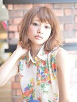 ケーツー心斎橋 クイーンズガーデン バイ ケーツー(K two QUEEN'S GARDEN by K two)&nbsp;ゆるふわボブディ～前髪縦ラインで小顔～/心斎橋&難波&なんば