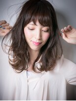 カバーヘア イヴ 戸頭店(COVER HAIR EVE) *EVE戸頭*くせ毛風MIXカールのくびれセミディx