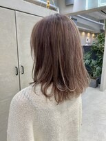 テトヘアー(teto hair) 透明感　ラベンダー　ミディアム　ロング　レイヤー