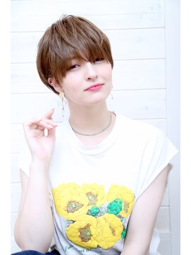 オーシャン(Ocean) [OCEAN Hair&Life藤原純] サマーショート×フォギーベージュ☆