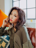 フラミューム 藤沢(flammeum)&nbsp;切りっぱなしボブ×外国人風ハイライト【藤沢】