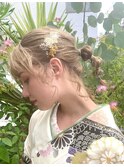 成人式　卒業式　袴　振袖 着付け　ヘアアレンジ☆
