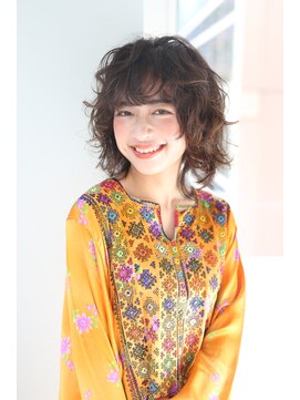 マグノリア(MAGNOLIA) ボリュームのあるスパイラルパーマ