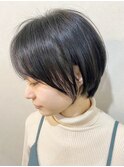 フェザーバング×大人かわいい×マッシュショート×ボブ/中崎町