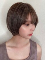 リンドヘアー(Lindo hair) ハイライトショートボブ