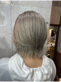夏到来！？　寒色系シルバーグレージュ！