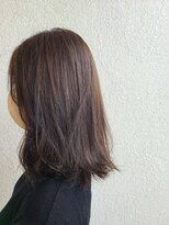 ヘアデザイン エソラ(hair design esora) ミディアム グレージュ