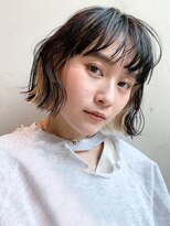 アイティー バイ アルバム 中野店(IT by ALBUM) ウェーブインナー_ショコラアッシュヘルシースタイル_39087