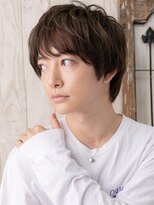 メンズヘア ビーセカンド 草加店(MENS HAIR B-2) 前髪パーマで動きを演出！フレッシュマッシュヘアL草加