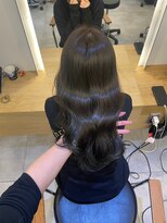 ジーナ 船橋(Zina)&nbsp;髪質改善＊ロングレイヤーグレーベージュ＊美髪【Zina船橋】