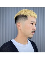 エルエー 大津店(L.A)&nbsp;ハイトーンクロップ　ミドルスキンフェード　メンズハイトーン