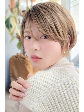 エフ コレクション 摂津店(F collection) 【F-collection】ハイトーンショート*グレージュカラー