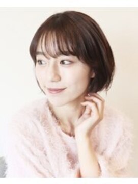 アイ(I.) 【 Ｉ. 】30代からのナチュラル前下がりショートボブ　川口