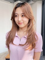 アイティーバイアルバム 北千住店(IT by ALBUM)&nbsp;レイヤーロングミルクティーピンクベビーピンク_ba484841