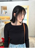 【藤田真由】ボブ×顔周りレイヤー《大阪梅田駅》