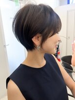 ネイロ バイ ジルブラン 葛西(NeiRo by JIL BLAN) ハイライト白髪ぼかしダブルカラーインナーカラーショートボブ