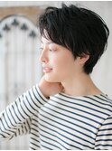 ネイビーブラックで好感度◎アンニュイこなれヘアi与野