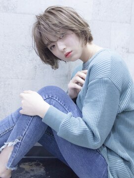 ジェニーバイメノン(JENNIE by Menon) ウェットヘア　レイヤーカット　イメチェン前髪　ショートボブ