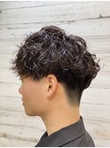 【波巻きスパイラルパーマ】波巻きパーマ スパイラルパーマ