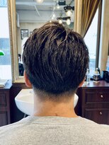 グレイスフルバーバーロンドン 大宮店(Graceful Barber London)&nbsp;【30代 男性】ロンドンミディアムツーブロ（大宮/バーバー）