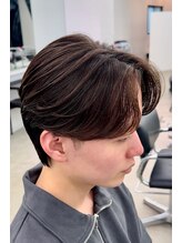 《とにかくナチュラルに＊緩めニュアンスパーマ》ライフスタイルに合わせて職場や学校でも＊[メンズ]