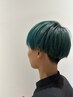 [しずく指名限定]メンズカット＋ダブルカラー