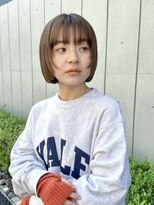 マッシュボブ　シャギーボブ　ぷつっとボブ　ミニボブ