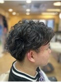 メンズスパイラルパーマ