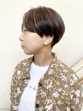 モリオ フロム ロンドン 成増店 【morio成増/一戸】大人可愛いハンサムショート